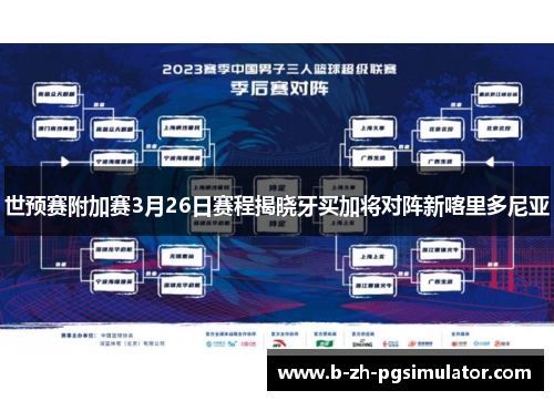 世预赛附加赛3月26日赛程揭晓牙买加将对阵新喀里多尼亚