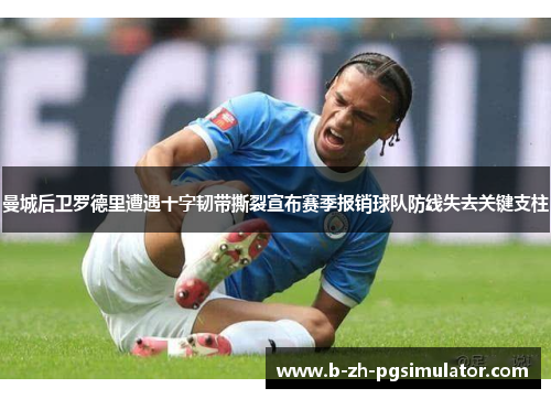 曼城后卫罗德里遭遇十字韧带撕裂宣布赛季报销球队防线失去关键支柱